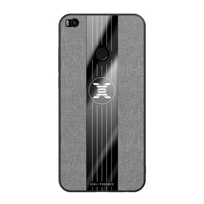 For Xiaomi Mi Max 2 XINLI Stitching Cloth Texture Shockproof TPU Protective Case(Gray) - Xiaomi Cases by XINLI | Online Shopping UK | buy2fix