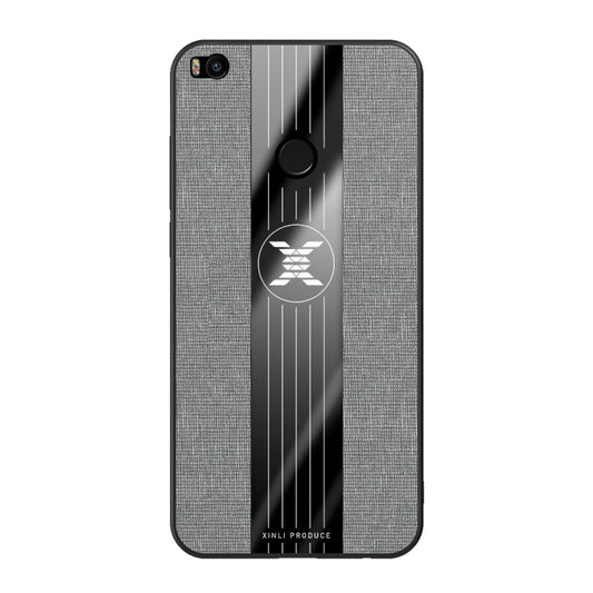 For Xiaomi Mi Max 2 XINLI Stitching Cloth Texture Shockproof TPU Protective Case(Gray) - Xiaomi Cases by XINLI | Online Shopping UK | buy2fix