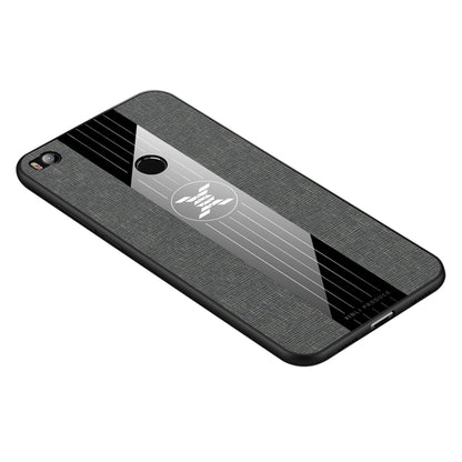 For Xiaomi Mi Max 2 XINLI Stitching Cloth Texture Shockproof TPU Protective Case(Gray) - Xiaomi Cases by XINLI | Online Shopping UK | buy2fix