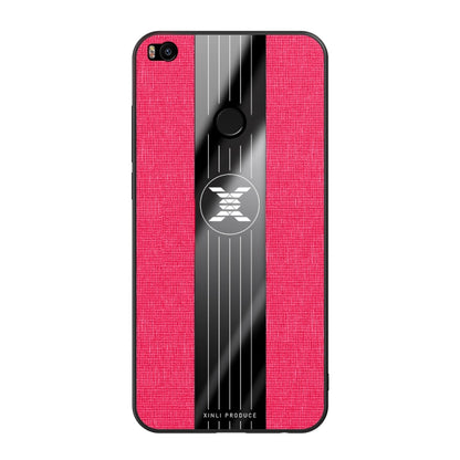 For Xiaomi Mi Max 2 XINLI Stitching Cloth Texture Shockproof TPU Protective Case(Red) - Xiaomi Cases by XINLI | Online Shopping UK | buy2fix