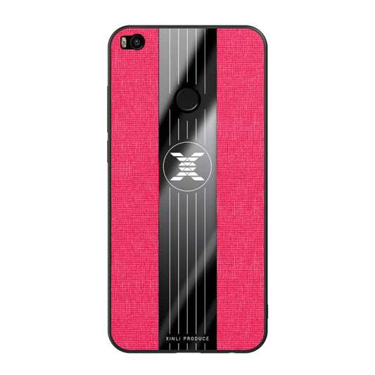 For Xiaomi Mi Max 2 XINLI Stitching Cloth Texture Shockproof TPU Protective Case(Red) - Xiaomi Cases by XINLI | Online Shopping UK | buy2fix