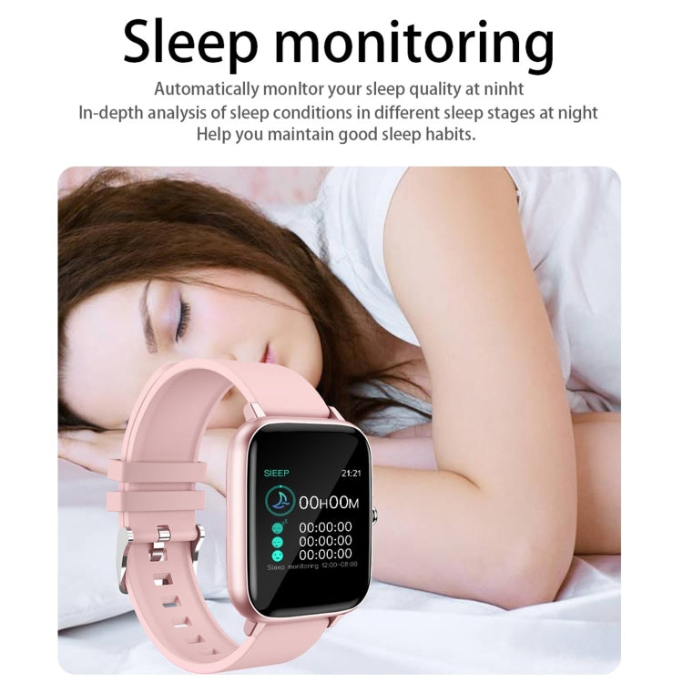P6 1.54 inch TFT Color Screen IP68 Waterproof Smart Bracket, Support Bluetooth Call / Sleep Monitoring / Heart Rate Monitoring(Black) by buy2fix