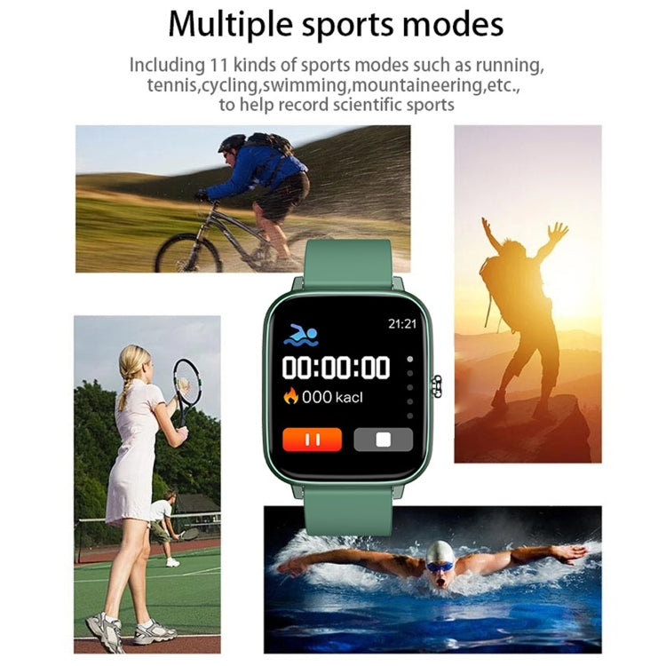 P6 1.54 inch TFT Color Screen IP68 Waterproof Smart Bracket, Support Bluetooth Call / Sleep Monitoring / Heart Rate Monitoring(Black) by buy2fix