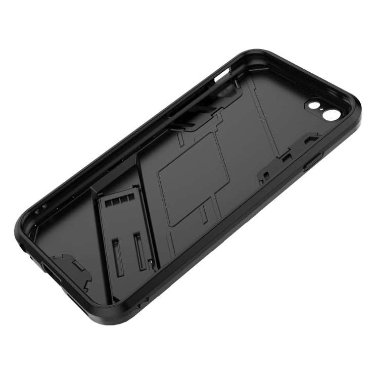 Punk Armor 2 in 1 PC + TPU Shockproof Case with Invisible Holder For iPhone 6 & 6s(Black) - More iPhone Cases by buy2fix | Online Shopping UK | buy2fix