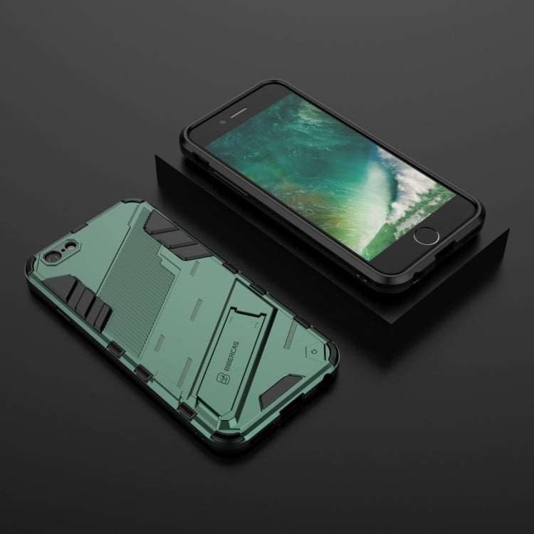 Punk Armor 2 in 1 PC + TPU Shockproof Case with Invisible Holder For iPhone 6 & 6s(Green) - More iPhone Cases by buy2fix | Online Shopping UK | buy2fix