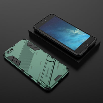 Punk Armor 2 in 1 PC + TPU Shockproof Case with Invisible Holder For iPhone 6 Plus & 6s  Plus(Green) - More iPhone Cases by buy2fix | Online Shopping UK | buy2fix