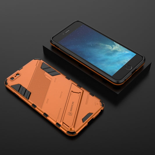 Punk Armor 2 in 1 PC + TPU Shockproof Case with Invisible Holder For iPhone 6 Plus & 6s  Plus(Orange) - More iPhone Cases by buy2fix | Online Shopping UK | buy2fix