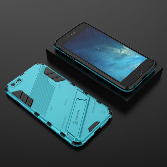 Punk Armor 2 in 1 PC + TPU Shockproof Case with Invisible Holder For iPhone 6 Plus & 6s  Plus(Blue) - More iPhone Cases by buy2fix | Online Shopping UK | buy2fix