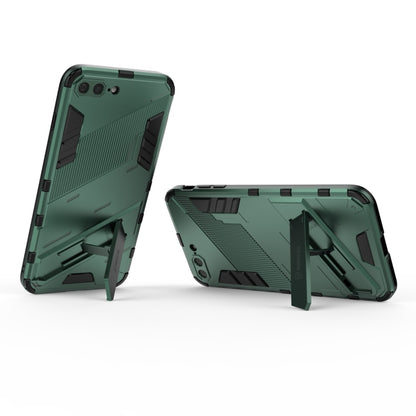 Punk Armor 2 in 1 PC + TPU Shockproof Case with Invisible Holder For iPhone 7 Plus & 8  Plus(Green) - More iPhone Cases by buy2fix | Online Shopping UK | buy2fix