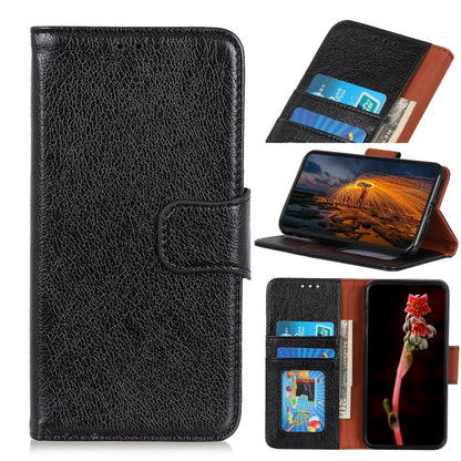 For Motorola Moto G30 Nappa Texture Horizontal Flip Leather Case with Holder & Card Slots & Wallet(Black) - Motorola Cases by buy2fix | Online Shopping UK | buy2fix