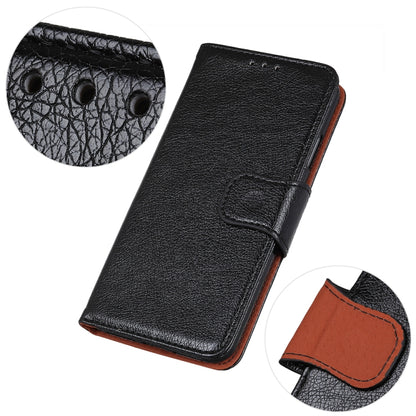 For Motorola Moto G30 Nappa Texture Horizontal Flip Leather Case with Holder & Card Slots & Wallet(Black) - Motorola Cases by buy2fix | Online Shopping UK | buy2fix