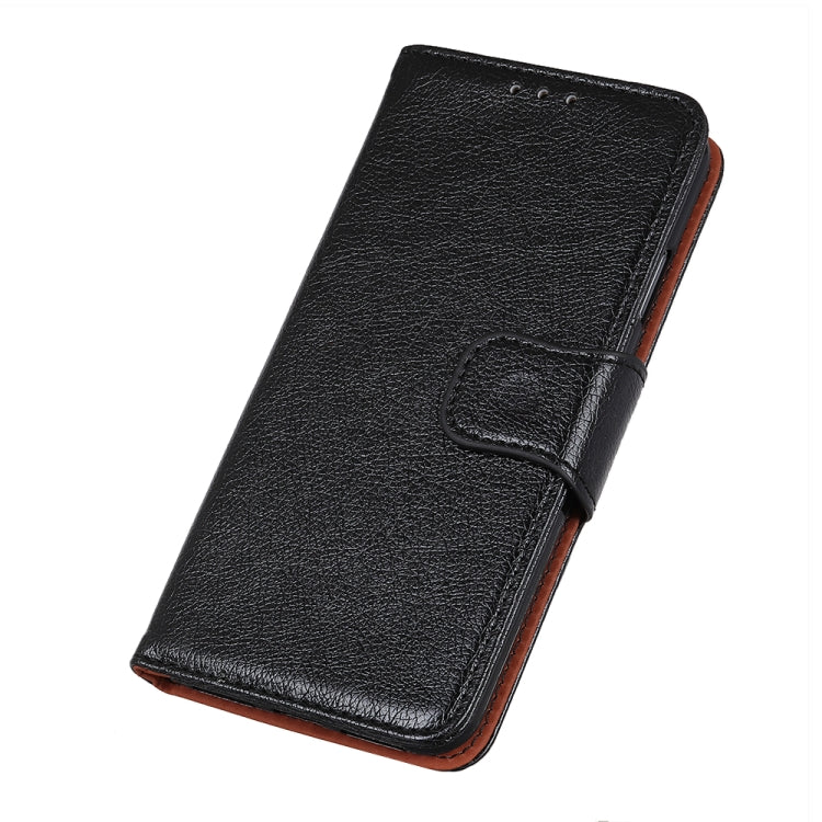 For Motorola Moto G30 Nappa Texture Horizontal Flip Leather Case with Holder & Card Slots & Wallet(Black) - Motorola Cases by buy2fix | Online Shopping UK | buy2fix