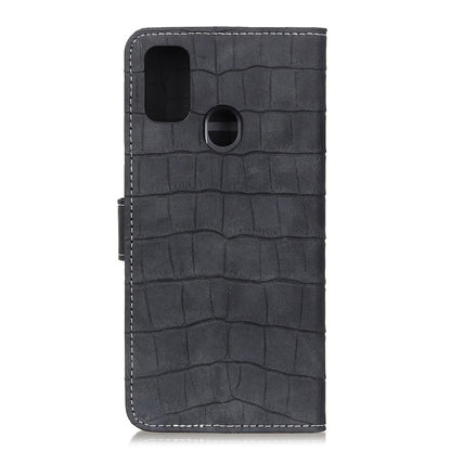For Motorola Moto G30 / G20 / G10 4G / Lenovo K13 Pro / K13 Note Crocodile Texture Horizontal Flip Leather Case with Holder & Card Slots & Wallet(Black) - LG Cases by buy2fix | Online Shopping UK | buy2fix