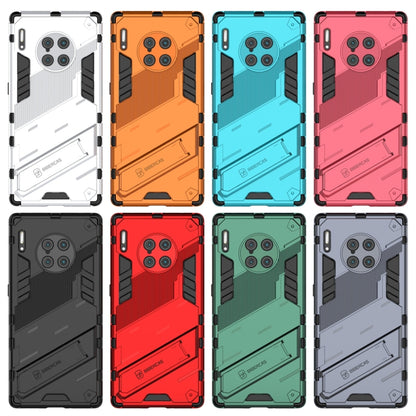 For Huawei Mate 40 Pro Punk Armor 2 in 1 PC + TPU Shockproof Case with Invisible Holder(Orange) - Huawei Cases by buy2fix | Online Shopping UK | buy2fix