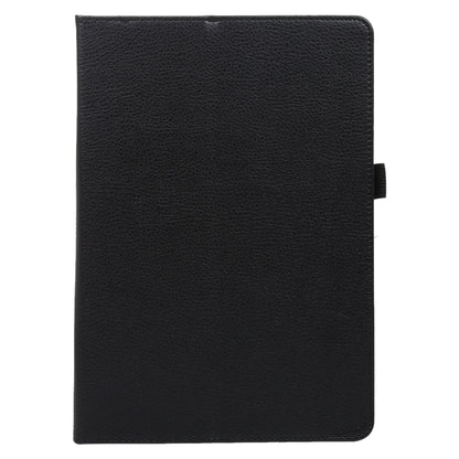 For Lenovo Smart Tab M10 / P10 10.1 inch Litchi Texture Solid Color Horizontal Flip Leather Case with Holder & Pen Slot(Black) - Lenovo by buy2fix | Online Shopping UK | buy2fix