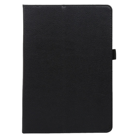 For Lenovo Smart Tab M10 / P10 10.1 inch Litchi Texture Solid Color Horizontal Flip Leather Case with Holder & Pen Slot(Black) - Lenovo by buy2fix | Online Shopping UK | buy2fix
