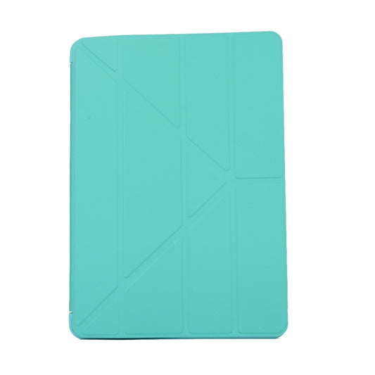 For iPad 10.2 2021 / 2020 / 2019 TPU Horizontal Deformation Flip Leather Case with Holder(Green) - iPad 10.2 Cases by buy2fix | Online Shopping UK | buy2fix