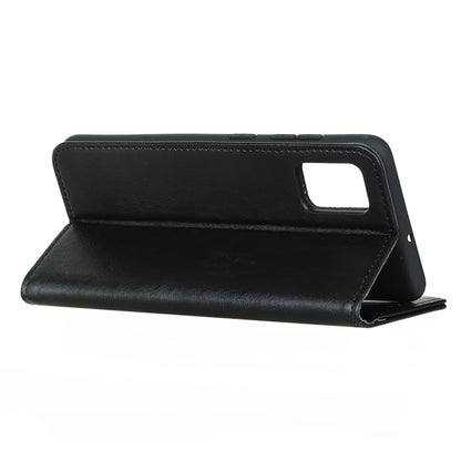 For Xiaomi Redmi K40 / K40 Pro / Mi 11i / Poco F3 Magnetic Crazy Horse Texture Horizontal Flip Leather Case with Holder & Card Slots & Wallet(Black) - Xiaomi Cases by buy2fix | Online Shopping UK | buy2fix