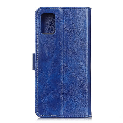 For Xiaomi Redmi K40 / K40 Pro / Mi 11i / Poco F3 Retro Crazy Horse Texture Horizontal Flip Leather Case with Holder & Card Slots & Photo Frame & Wallet(Blue) - Xiaomi Cases by buy2fix | Online Shopping UK | buy2fix