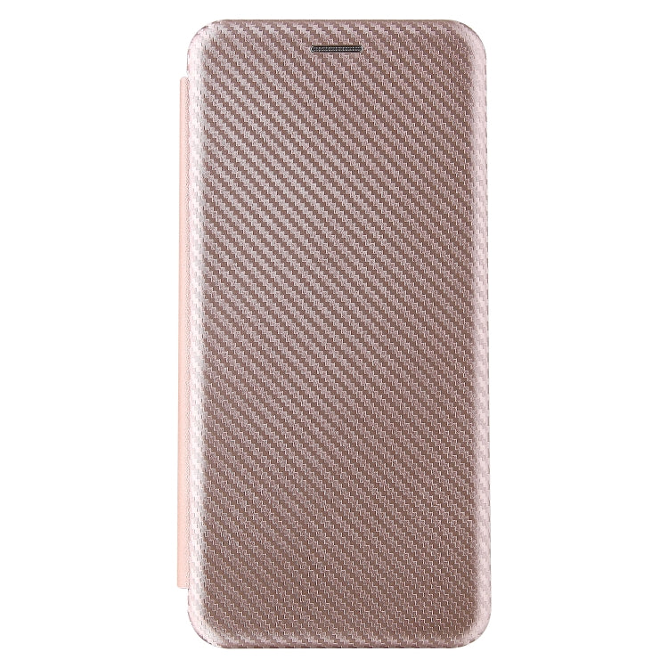 For Motorola Moto G30 / G10 Carbon Fiber Texture Horizontal Flip TPU + PC + PU Leather Case with Card Slot(Pink) - Motorola Cases by buy2fix | Online Shopping UK | buy2fix