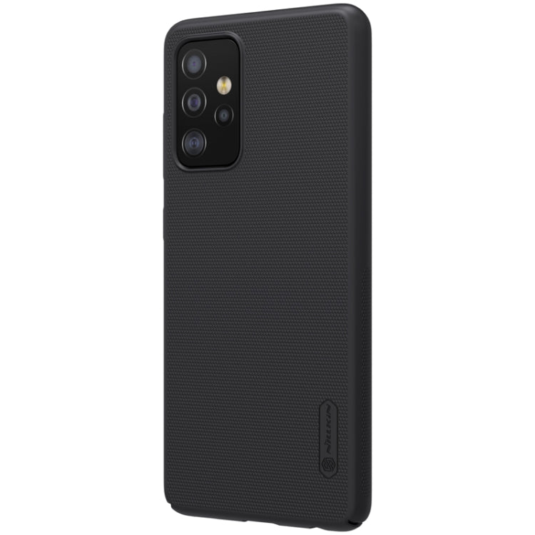 For Samsung Galaxy A52 5G NILLKIN Frosted Concave-convex Texture PC Protective Case(Black) - Galaxy Phone Cases by NILLKIN | Online Shopping UK | buy2fix