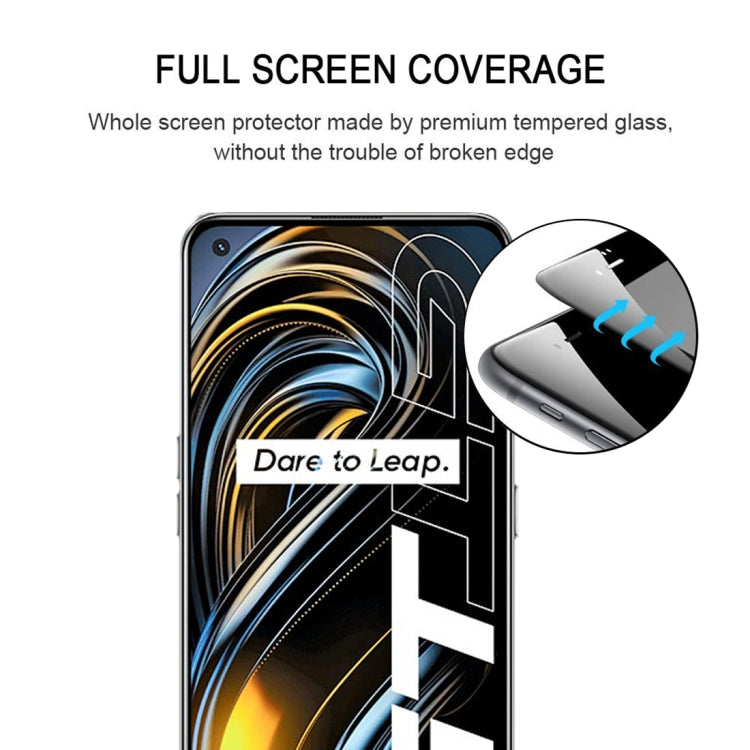For OPPO Realme GT 5G / Realme GT Master Full Glue Full Screen Tempered Glass Film - Realme Tempered Glass by buy2fix | Online Shopping UK | buy2fix