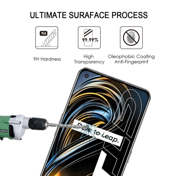 For OPPO Realme GT 5G / Realme GT Master Full Glue Full Screen Tempered Glass Film - Realme Tempered Glass by buy2fix | Online Shopping UK | buy2fix