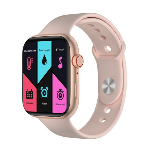 DW35PRO 1.75 inch Color Screen IPX7 Waterproof Smart Watch, Support Bluetooth Answer & Reject / Sleep Monitoring / Heart Rate Monitoring, Style: Silicone Strap(Pink) by buy2fix