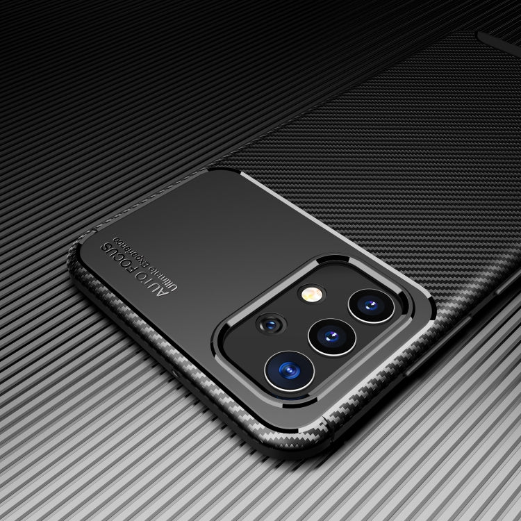 For Samsung Galaxy A32 4G Carbon Fiber Texture Shockproof TPU Case(Black) by buy2fix