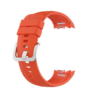 For Huawei Honor Watch GS Pro Silicone Watch Band, Size: One Size(Orange) by buy2fix