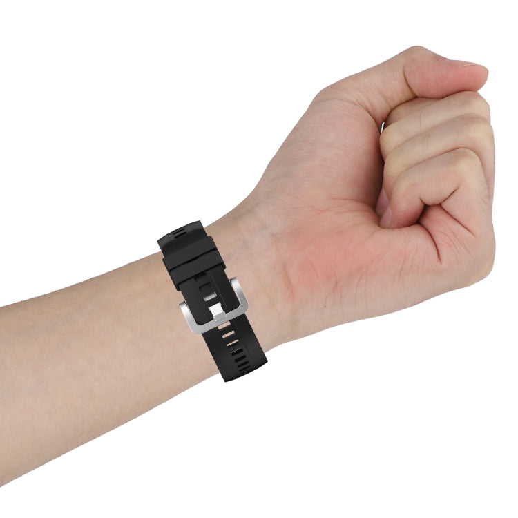 For Huawei Honor Watch GS Pro Silicone Watch Band, Size: One Size(Orange) by buy2fix