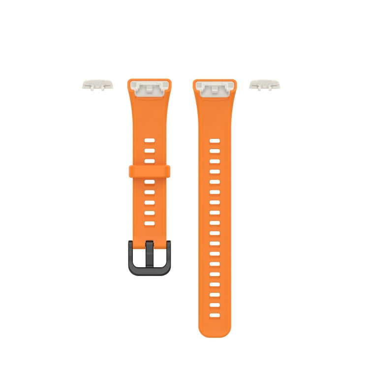 For Huawei Honor Band 6 TPU Watch Band, Size: One Size(Orange) by buy2fix