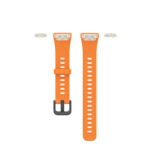 For Huawei Honor Band 6 TPU Watch Band, Size: One Size(Orange) by buy2fix