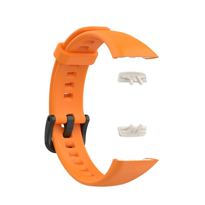 For Huawei Honor Band 6 TPU Watch Band, Size: One Size(Orange) by buy2fix