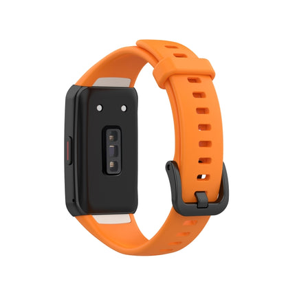 For Huawei Honor Band 6 TPU Watch Band, Size: One Size(Orange) by buy2fix