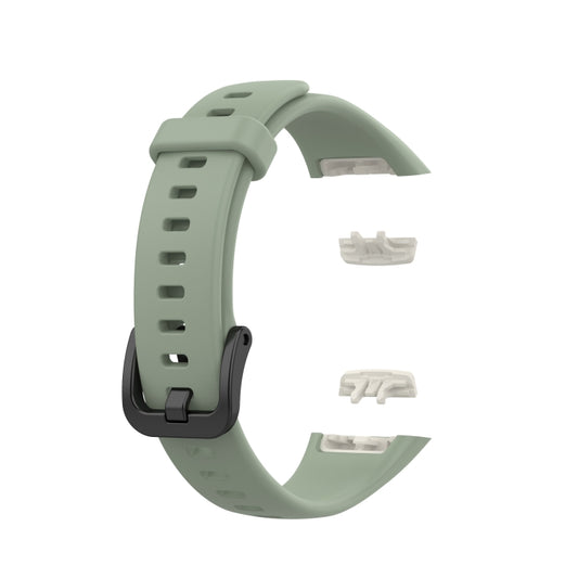 For Huawei Honor Band 6 TPU Watch Band, Size: One Size(Light Green) by buy2fix