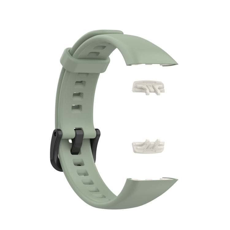 For Huawei Honor Band 6 TPU Watch Band, Size: One Size(Light Green) by buy2fix