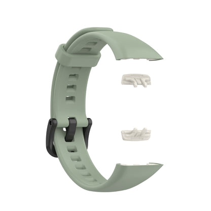 For Huawei Honor Band 6 TPU Watch Band, Size: One Size(Light Green) by buy2fix