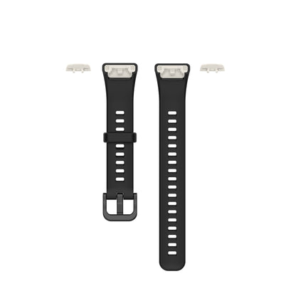 For Huawei Honor Band 6 TPU Watch Band, Size: One Size(Black) by buy2fix