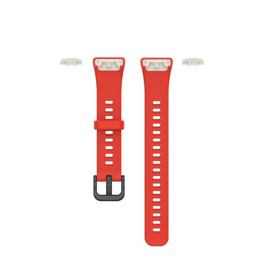 For Huawei Honor Band 6 TPU Watch Band, Size: One Size(Red) by buy2fix