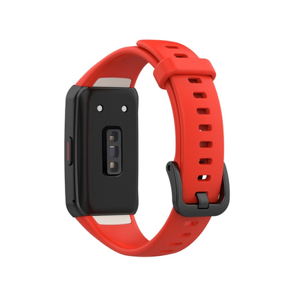 For Huawei Honor Band 6 TPU Watch Band, Size: One Size(Red) by buy2fix