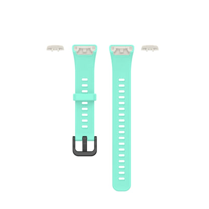 For Huawei Honor Band 6 TPU Watch Band, Size: One Size(Mint Green) by buy2fix