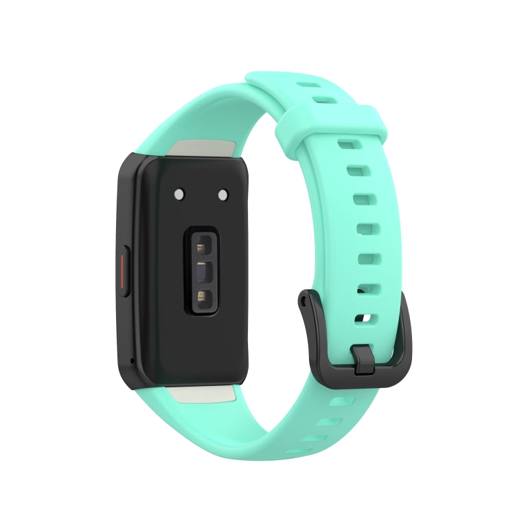 For Huawei Honor Band 6 TPU Watch Band, Size: One Size(Mint Green) by buy2fix