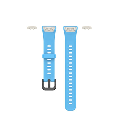 For Huawei Honor Band 6 TPU Watch Band, Size: One Size(Sky Blue) by buy2fix
