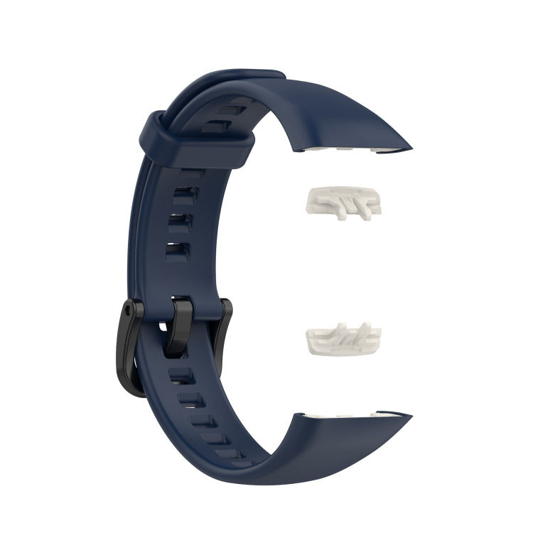 For Huawei Honor Band 6 TPU Watch Band, Size: One Size(Midnight Blue) by buy2fix