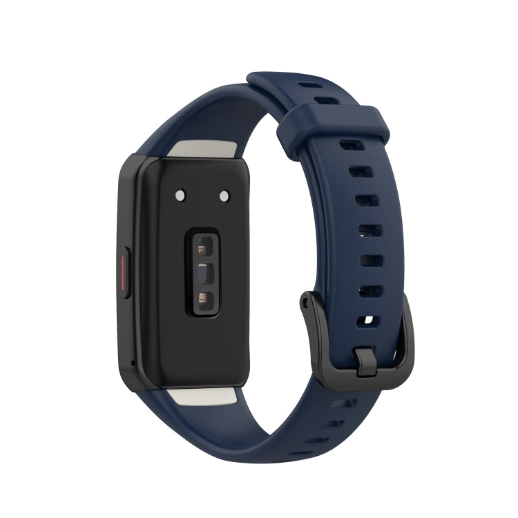 For Huawei Honor Band 6 TPU Watch Band, Size: One Size(Midnight Blue) by buy2fix