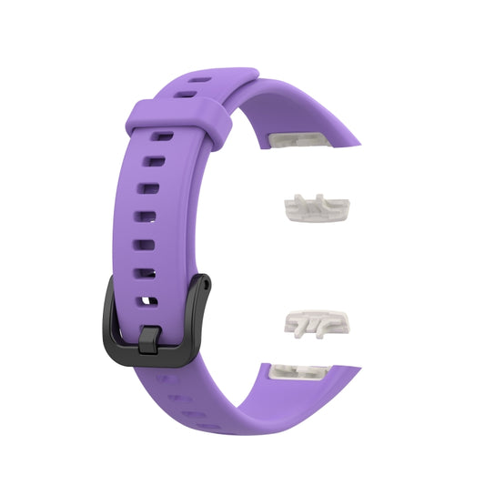 For Huawei Honor Band 6 TPU Watch Band, Size: One Size(Purple) by buy2fix