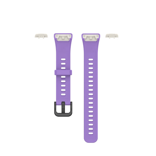 For Huawei Honor Band 6 TPU Watch Band, Size: One Size(Purple) by buy2fix