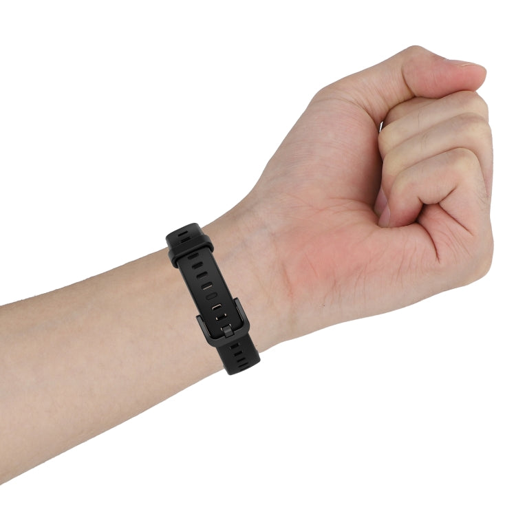 For Huawei Honor Band 6 TPU Watch Band, Size: One Size(Purple) by buy2fix