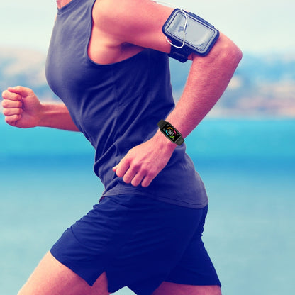 For Huawei Honor Band 6 TPU Watch Band, Size: One Size(Black) by buy2fix